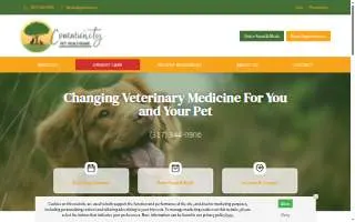 Community Pet Healthcare website