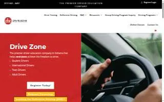 Drive Zone of Zionsville website
