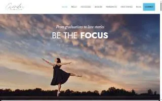 Gronde Photography website