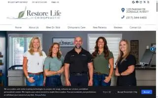 Restore Life Chiropractic website