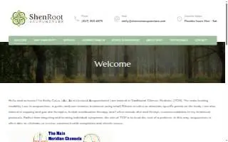 Shen Root Acupuncture website