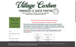 Village Custom Embroidery/Screen Printing