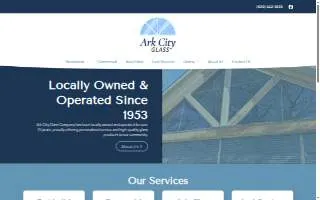 Ark City Glass Co website