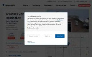 HearingLife of Arkansas City KS website