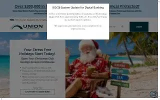Union State Bank website