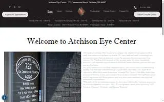 Atchison Eye Center website