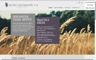Mears Hausmann, P.A. website