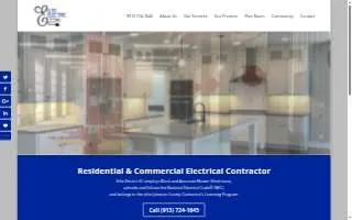 Elite Electric KC website