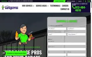 Garage Pros KC of Bonner Springs website