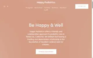 Happy Kids Pediatrics of Bonner Springs website