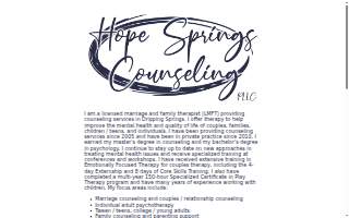 Hope Springs Counseling LLC