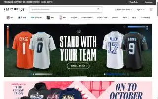 Rally House Legends website