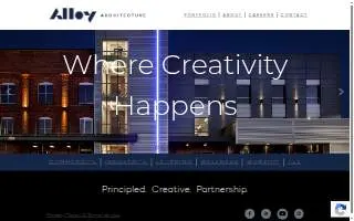Alloy Architecture website