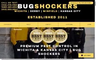 Bug Shockers website