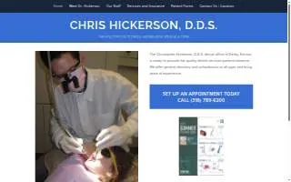 Chris Hickerson, D.D.S. website
