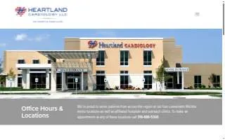 Heartland Cardiology (Derby) website