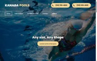 Kanaga Pools website