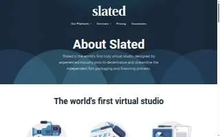 Slated Social website