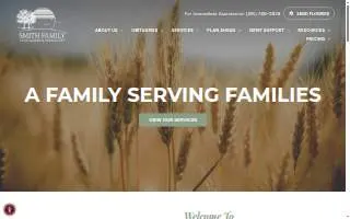 Smith Family Mortuary website