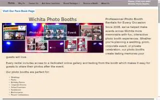 Wichita Photo Booths of Derby website