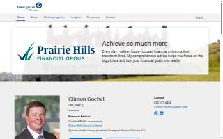 Clinton Goebel - Financial Advisor, Ameriprise Financial Services, LLC