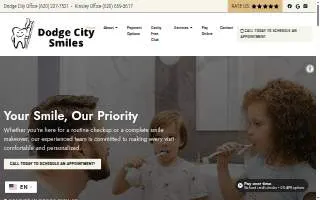 Dodge City Smiles website