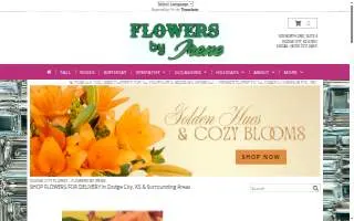 Flowers By Irene website