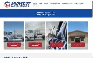 Midwest Mixer Services website