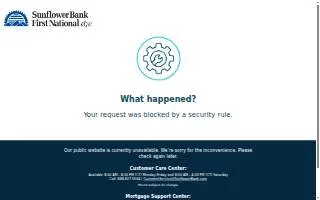 Sunflower Bank Mortgage Lending of Dodge City website