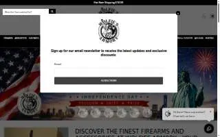 WolfiesArmory website