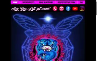 Addictions In Ink of El Dorado website