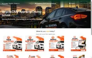 Behind the Wheel Driver Education of El Dorado website