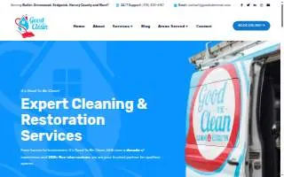 Good To Be Clean website