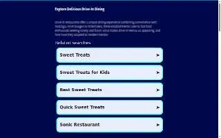Sonic Drive-In of El Dorado website