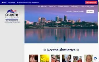 Charter Funerals of Emporia website