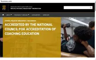 Health Physical Education and Recreation website