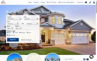 Fresh Move Realty, Inc. website