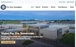 Fry Eye Associates website