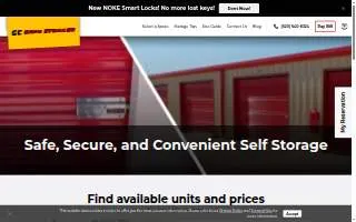 GC Safe Storage website