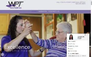 Wildcat PT Home Health website