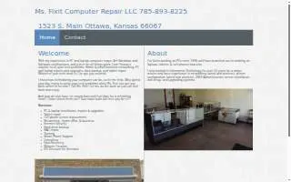 Ms Fixit Computer Repair LLC of Gardner website