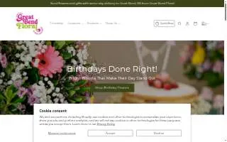 Great Bend Floral LLC website