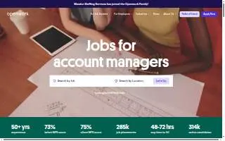 Openwork Health (formerly QS Nurses) website