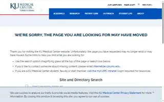 Speech and Language Pathology, The University of Kansas Health System website