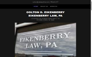 Colton D. Eikenberry, Eikenberry Law, PA