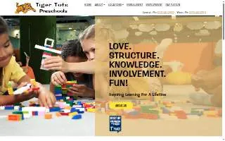 FHSU Tiger Tots Preschool Center website
