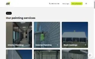 JDR Painting Services, Inc. website
