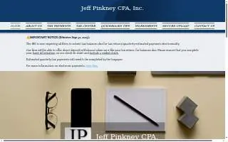 Jeff Pinkney CPA, Inc. website