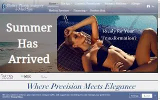 Potter Plastic Surgery & MedSpa website