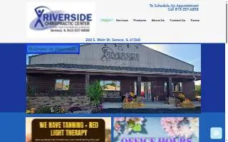 Riverside Chiropractic Pa website